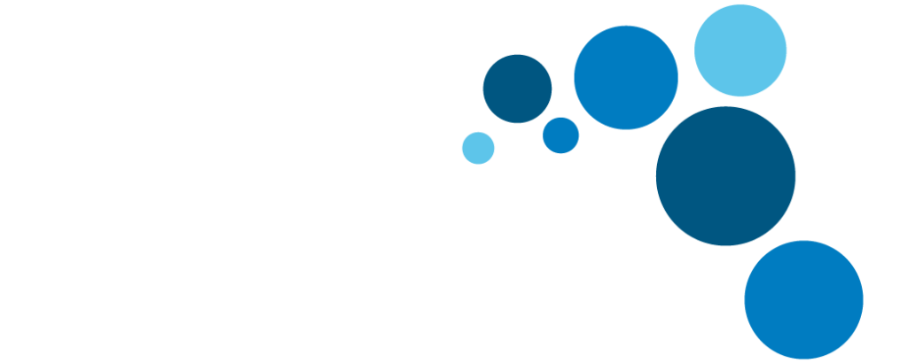 Fredericia Wastewater treatments plant's logo - white